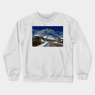 Icefields Parkway Canadian Rockies Canada Crewneck Sweatshirt